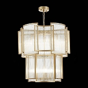 Подвесной светильник ST-Luce Cosenza SL1234.203.08 цвет плафона/подвески Прозрачный, цвет арматуры Бежевый-3