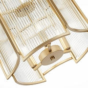 Подвесной светильник ST-Luce Cosenza SL1234.203.08 цвет плафона/подвески Прозрачный, цвет арматуры Бежевый-5