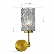 Бра ST-Luce Gacc1olo SL1240.301.01 цвет плафона/подвески Светло-серый, цвет арматуры Латунь-2