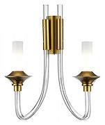 Бра ST-Luce Vetrano SL1241.201.02 цвет плафона/подвески Белый, цвет арматуры Золото-1