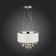 Подвесной светильник ST-Luce Lacch1a SL1350.503.04 цвет плафона/подвески Белый, Золото, Прозрачный, цвет арматуры Хром-6