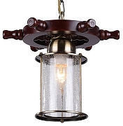 Подвесной светильник ST-Luce Volant1no SL150.303.01 цвет плафона/подвески Прозрачный, цвет арматуры Бронза, Коричневый