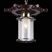 Подвесной светильник ST-Luce Volant1no SL150.303.01 цвет плафона/подвески Прозрачный, цвет арматуры Бронза, Коричневый-2