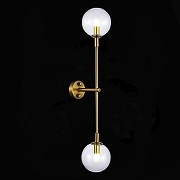 Бра ST-Luce Ch1et1 SL1506.201.02 цвет плафона/подвески Прозрачный, цвет арматуры Золото-2