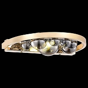 Бра ST-Luce Olm1 SL1510.201.01 цвет плафона/подвески Светло-серый, цвет арматуры Золото-2