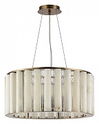 Подвесной светильник ST-Luce Del1ght SL1516.303.08 цвет плафона/подвески Белый, Прозрачный, цвет арматуры Бронза-1