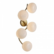 Накладной светильник ST-Luce Sweven SL1519.301.05 цвет плафона/подвески Белый, цвет арматуры Латунь-1