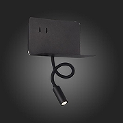 Бра ST-Luce P1nagg1o SL1576.401.02 цвет плафона/подвески Черный, цвет арматуры Черный-9