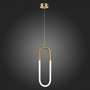 Подвесной светильник ST-Luce Mof1sto SL1579.303.01 цвет плафона/подвески Белый, Латунь, цвет арматуры Латунь-5