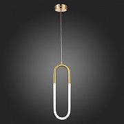 Подвесной светильник ST-Luce Mof1sto SL1579.303.01 цвет плафона/подвески Белый, Латунь, цвет арматуры Латунь-6