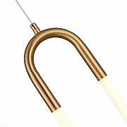 Подвесной светильник ST-Luce Mof1sto SL1579.303.01 цвет плафона/подвески Белый, Латунь, цвет арматуры Латунь-7