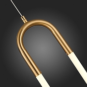 Подвесной светильник ST-Luce Mof1sto SL1579.303.01 цвет плафона/подвески Белый, Латунь, цвет арматуры Латунь-8