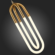 Подвесной светильник ST-Luce Mof1sto SL1579.303.02 цвет плафона/подвески Белый, Латунь, цвет арматуры Латунь-7