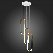 Подвесной светильник ST-Luce Mof1sto SL1579.303.03 цвет плафона/подвески Белый, Латунь, цвет арматуры Латунь-5