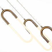 Подвесной светильник ST-Luce Mof1sto SL1579.303.03 цвет плафона/подвески Белый, Латунь, цвет арматуры Латунь-6