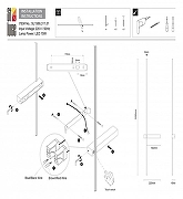 Бра ST-Luce Astente SL1589.311.01 цвет плафона/подвески Латунь, цвет арматуры Латунь-6