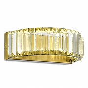 Накладной светильник ST-Luce T1vol1 SL1622.301.01 цвет плафона/подвески Прозрачный, цвет арматуры Латунь-1