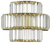 Накладной светильник ST-Luce T1vol1 SL1622.311.01 цвет плафона/подвески Прозрачный, цвет арматуры Латунь