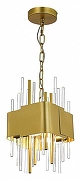 Подвесной светильник ST-Luce Olvera SL1633.203.04 цвет плафона/подвески Золото, Прозрачный, цвет арматуры Золото-3