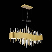 Подвесной светильник ST-Luce Olvera SL1633.213.08 цвет плафона/подвески Золото, Прозрачный, цвет арматуры Золото-4