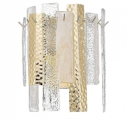 Накладной светильник ST-Luce Scolare SL1636.201.02 цвет плафона/подвески Белый, Золото, Прозрачный, цвет арматуры Золото