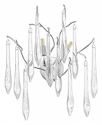 Накладной светильник ST-Luce Teardrops SL1660.101.02 цвет плафона/подвески Прозрачный, цвет арматуры Хром