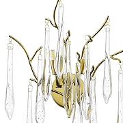 Накладной светильник ST-Luce Teardrops SL1660.201.02 цвет плафона/подвески Прозрачный, Бежевый, цвет арматуры Бежевый-3