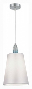 Подвесной светильник ST-Luce L1ngott1 SL1759.103.01 цвет плафона/подвески Белый, цвет арматуры Голубой, Хром-2