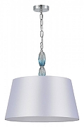 Подвесной светильник ST-Luce L1ngott1 SL1759.103.03 цвет плафона/подвески Белый, цвет арматуры Голубой, Хром-1