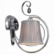 Бра EVOLUCE Azzurro SL177.101.01 цвет плафона/подвески Светло-серый, Серебро, цвет арматуры Хром-1