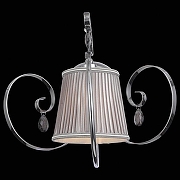 Бра EVOLUCE Azzurro SL177.101.01 цвет плафона/подвески Светло-серый, Серебро, цвет арматуры Хром-8