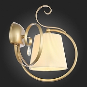 Бра EVOLUCE Azzurro SL177.201.01 цвет плафона/подвески Белый, цвет арматуры Золото-4