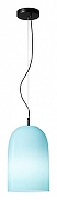 Подвесной светильник ST-Luce M1lo SL2001.403.01 цвет плафона/подвески Синий, цвет арматуры Черный-1