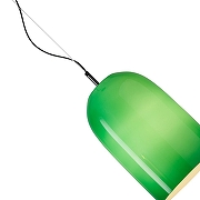 Подвесной светильник ST-Luce M1lo SL2001.413.01 цвет плафона/подвески Зеленый, цвет арматуры Черный-3