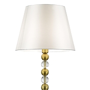 Торшер ST-Luce AURORA SL2003.305.01 цвет плафона/подвески Белый, цвет арматуры Латунь-2