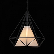 Подвесной светильник ST-Luce Pal1edro SL233.443.01 цвет плафона/подвески Белый, Черный, цвет арматуры Черный-1