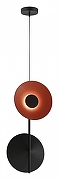 Подвесной светильник ST-Luce Sent1to SL3003.403.03 цвет плафона/подвески Оранжевый, Черный, цвет арматуры Черный-2