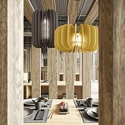 Подвесной светильник ST-Luce Sent1to SL3004.453.01 цвет плафона/подвески Серый, цвет арматуры Черный-2