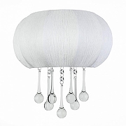 Накладной светильник ST-Luce Preferita SL350.051.02 цвет плафона/подвески Белый, Прозрачный, цвет арматуры Хром-2