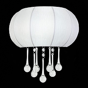 Накладной светильник ST-Luce Preferita SL350.051.02 цвет плафона/подвески Белый, Прозрачный, цвет арматуры Хром-3