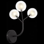 Бра ST-Luce Demele SL376.401.03 цвет плафона/подвески Белый, Прозрачный, цвет арматуры Черный-2