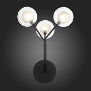 Бра ST-Luce Demele SL376.401.03 цвет плафона/подвески Белый, Прозрачный, цвет арматуры Черный-8