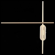 Накладной светильник ST-Luce Bason1 SL394.201.02 цвет плафона/подвески Белый, цвет арматуры Золото-3