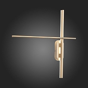 Накладной светильник ST-Luce Bason1 SL394.201.02 цвет плафона/подвески Белый, цвет арматуры Золото-8