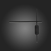 Бра ST-Luce Basoni SL394.401.02 цвет плафона/подвески Белый, Черный, цвет арматуры Черный-5