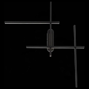 Бра ST-Luce Bason1 SL394.401.04 цвет плафона/подвески Белый, Черный, цвет арматуры Черный-2