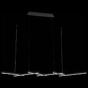 Подвесной светильник ST-Luce Basoni SL394.403.06 цвет плафона/подвески Белый, Черный, цвет арматуры Черный-2