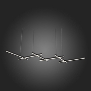 Подвесной светильник ST-Luce Basoni SL394.403.06 цвет плафона/подвески Белый, Черный, цвет арматуры Черный-5