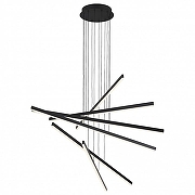 Подвесной светильник ST-Luce Basoni SL394.423.06 цвет плафона/подвески Белый, Черный, цвет арматуры Черный-3