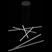 Подвесной светильник ST-Luce Basoni SL394.423.06 цвет плафона/подвески Белый, Черный, цвет арматуры Черный-6